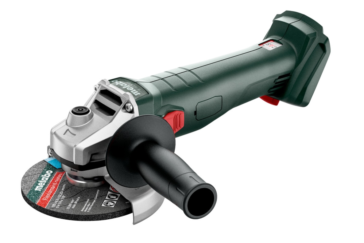 Smerigliatrice angolare Metabo 602247840 W 18 L 9-125 18V, batterie e caricabatterie esclusi, in MetaBox 165 602247840