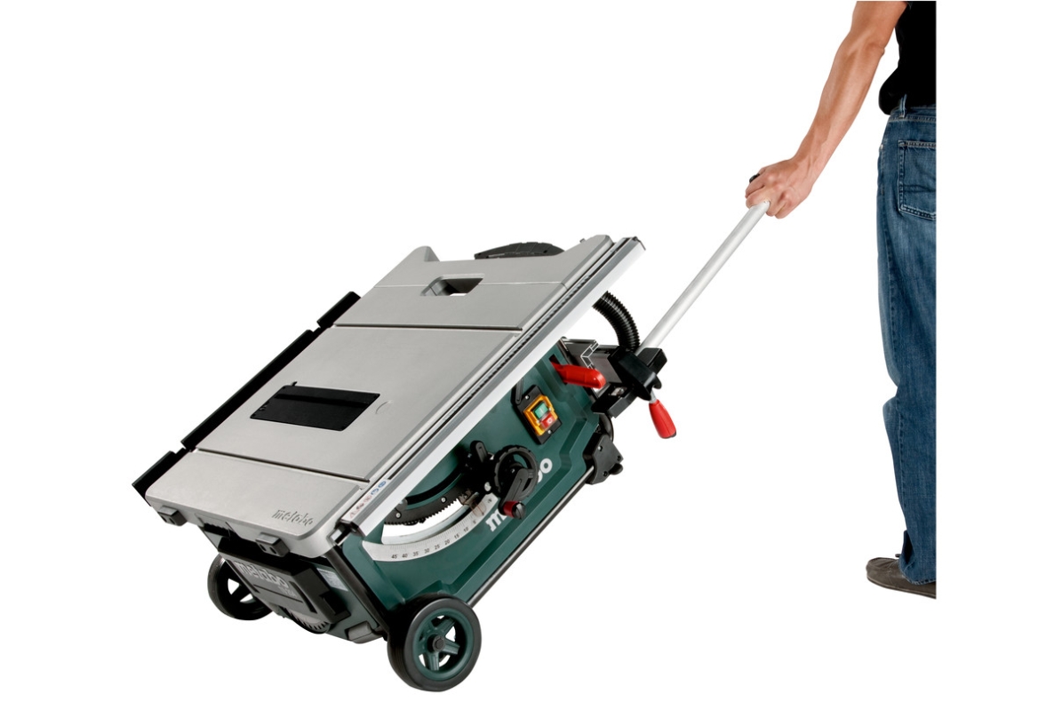 Metabo 600668000 TS254 Κυκλικό Πριόνι Επιτραπέζιου Τραπεζιού 254 mm 2000 Watt με Πτυσσόμενη Βάση