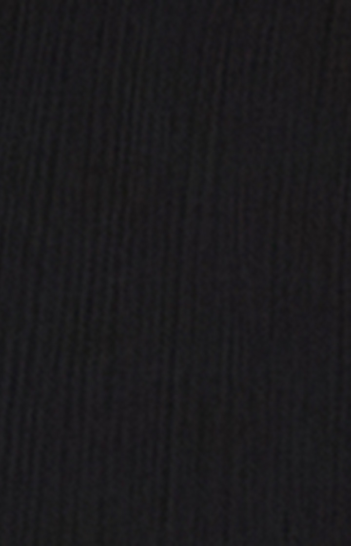 Chiffon-Bluse in Schwarz