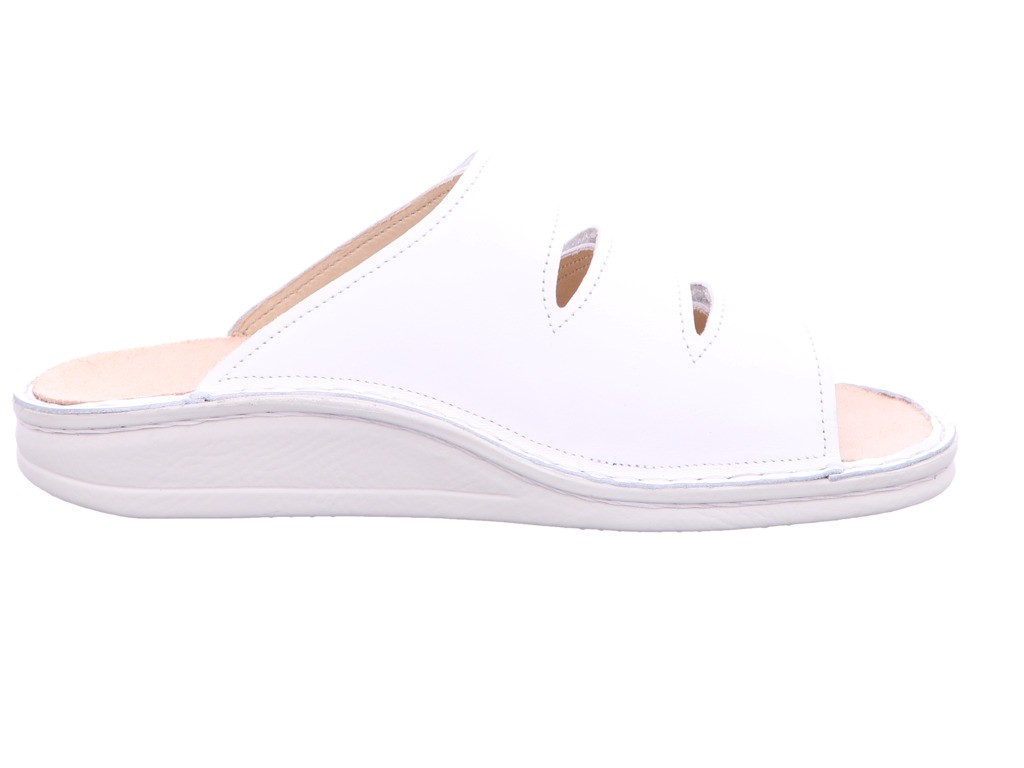FINN COMFORT Pantoletten weiss Korfu weiß