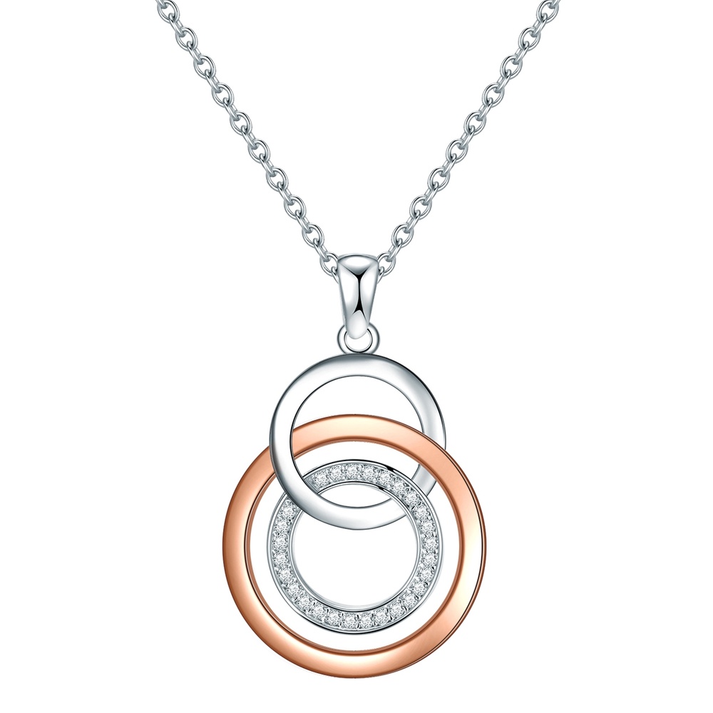 Rafaela Donata Collier en argent Argent sterling Oxyde de zirconium (CZ) en Argent collier