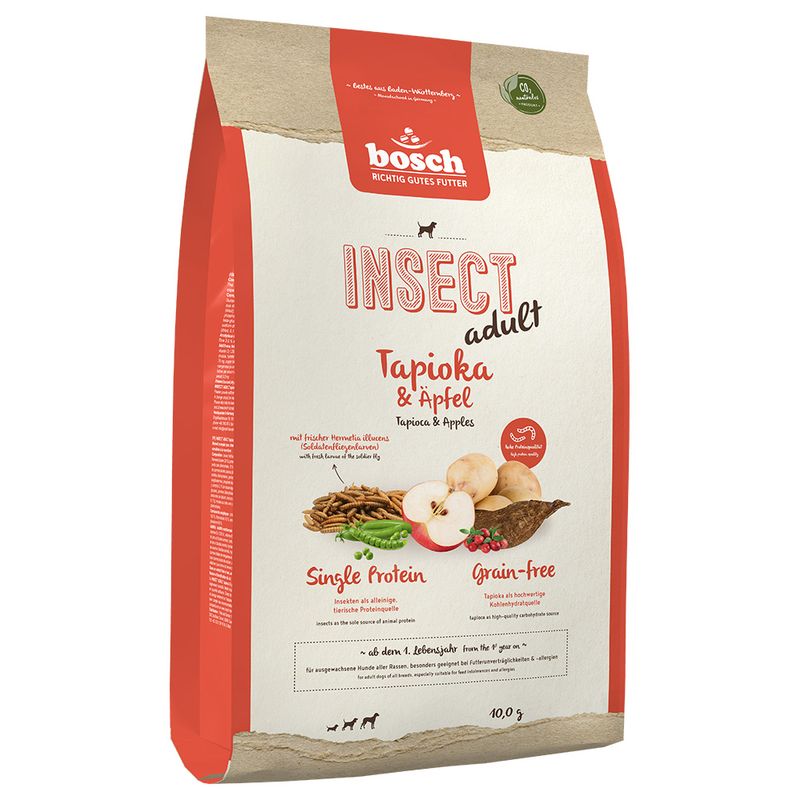 bosch HPC Adult Insect, Apfel & Tapioka zu TOP-Preisen | bitiba %