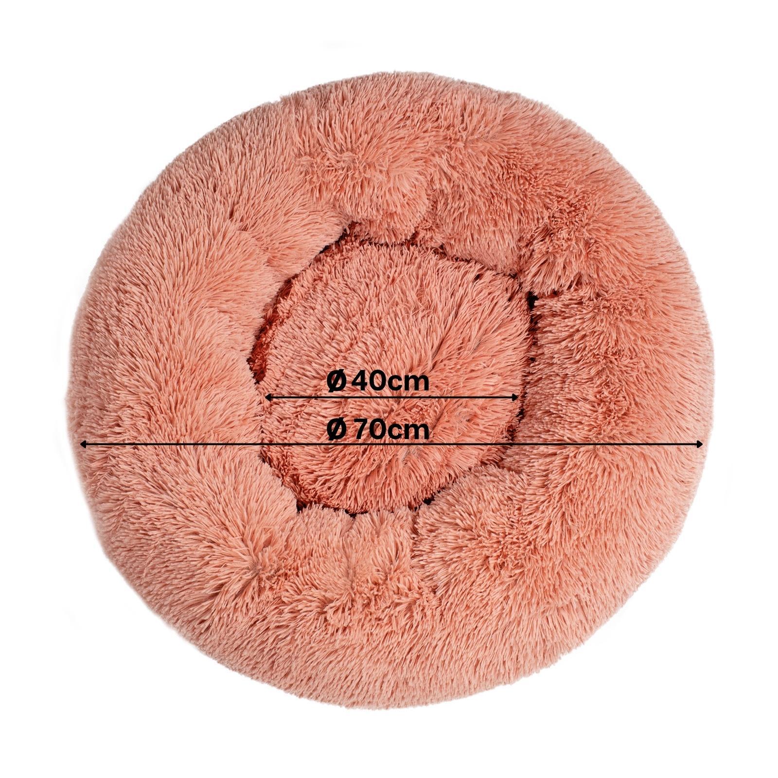 Lionto Hundebetten Lionto Donutbett rosa XL