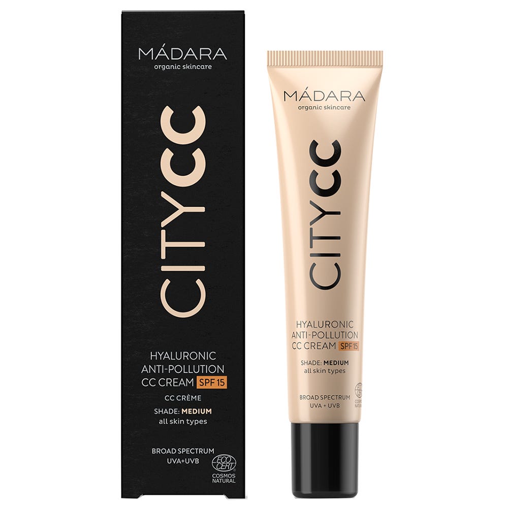 MÁDARA Hyaluronic Anti-Pollution CC Creme SPF 15 Medium 40 ml