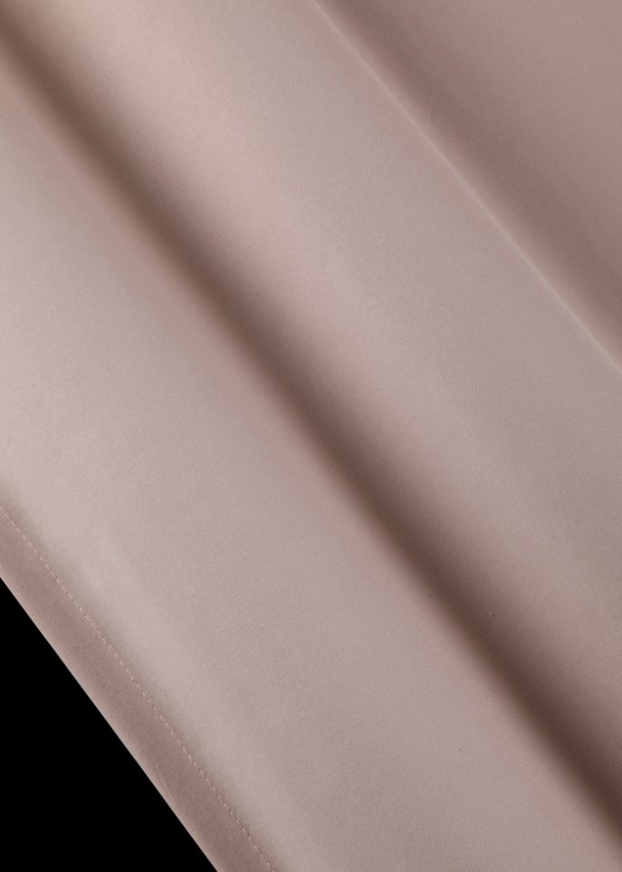 Microfaser Vorhang mit recyceltem Polyester (2er Pack)
