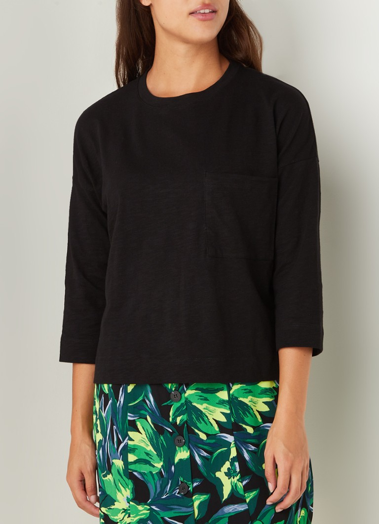Svilpes Basic longsleeve met borstzak