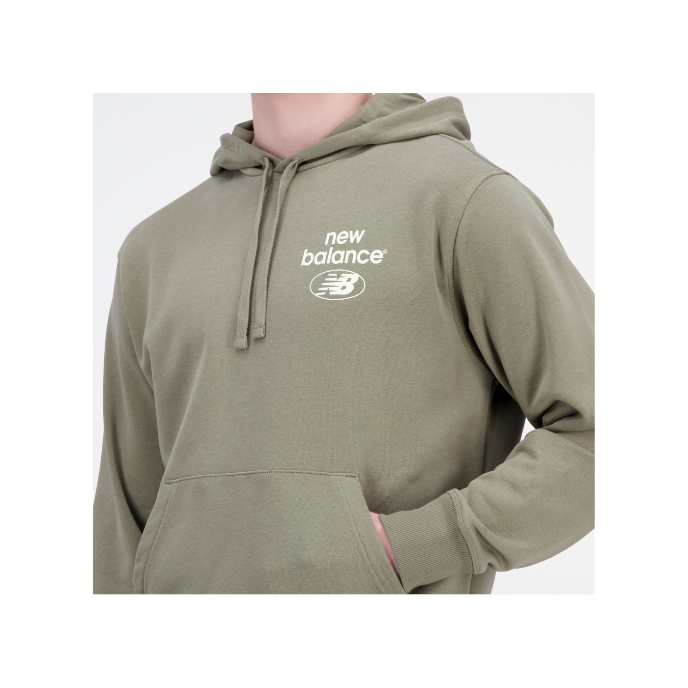 New Balance Essentials Reimagined Hoody Grün FCGN