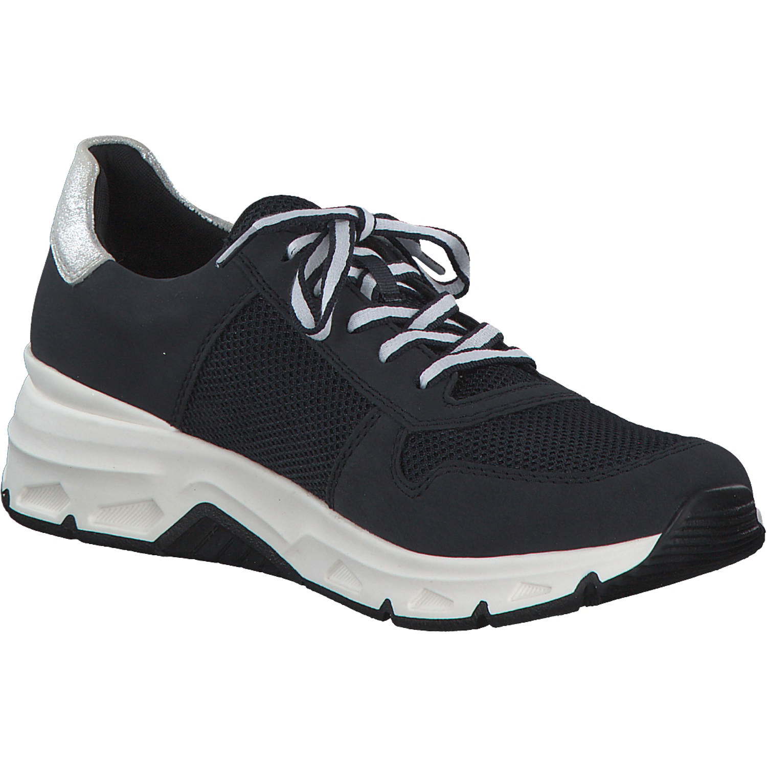 Rieker 48135, Schnürschuhe, Damen, Schwarz
