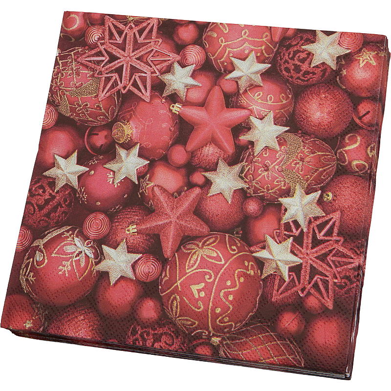 Vie Eco Servietter 20-pk 33x33 cm, julemotiv