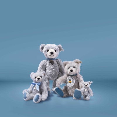 Steiff Club Jahresgabe 2022, 10 cm, hellblau