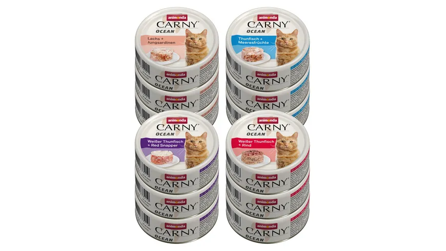 ANIMONDA Katzennassfutter Carny Ocean Selection 960 g