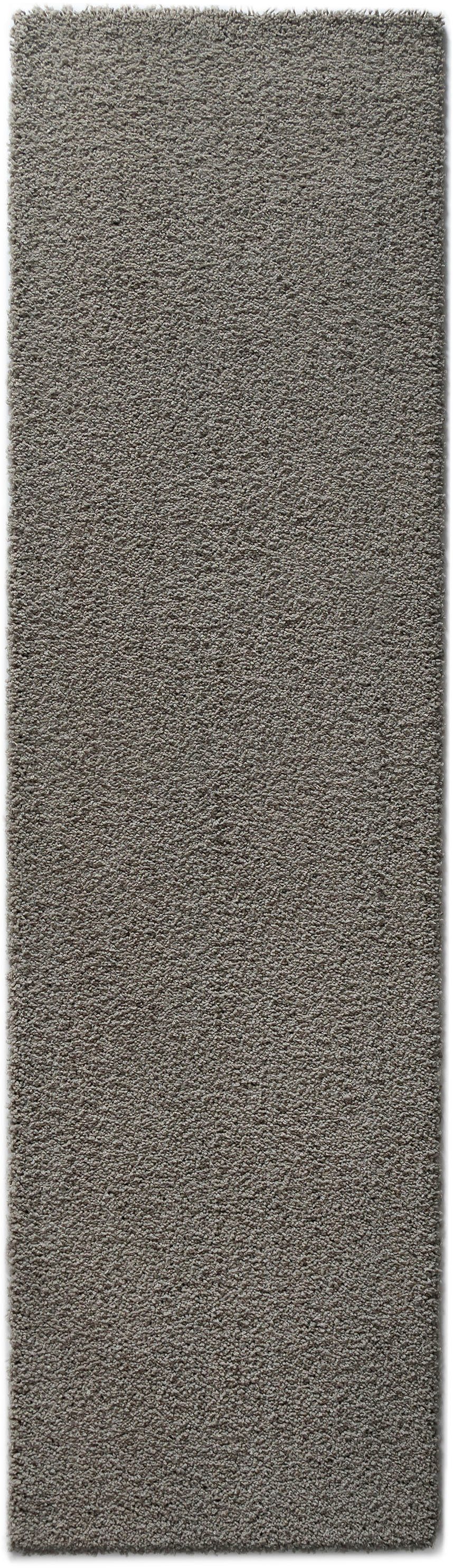 Hochflor-Läufer Ilvi, andas, rechteckig, Höhe: 31 mm, extra flauschig, Mikrofaser, Läufer, Brücke, einfarbig, weich