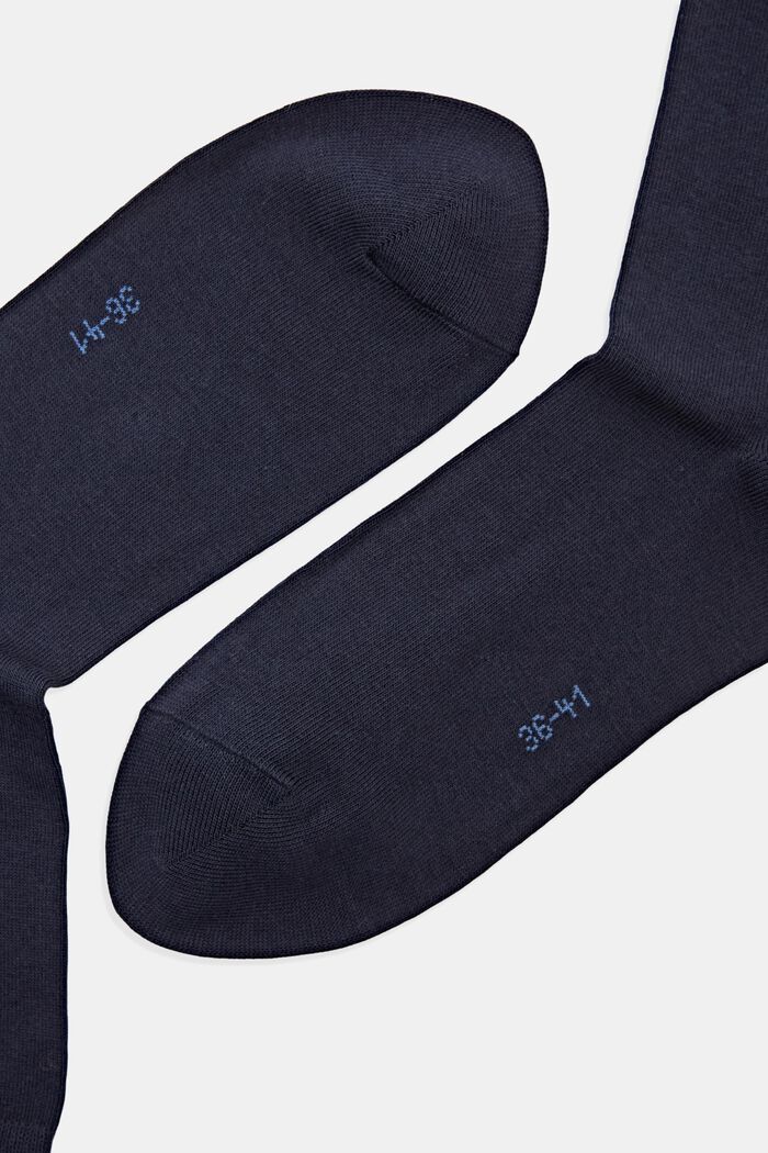 5er-Pack unifarbene Socken, Bio-Baumwolle
