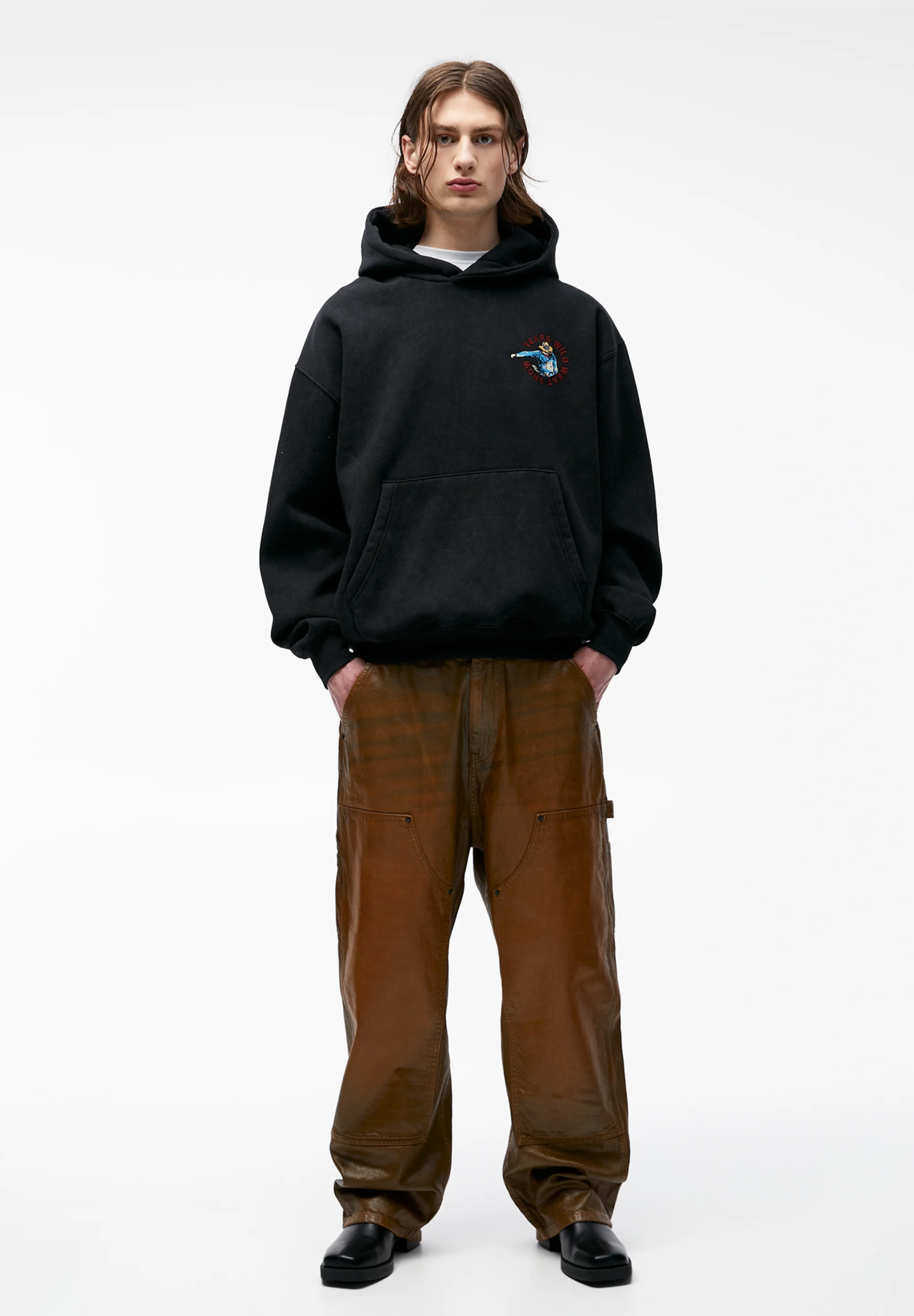 PULL&BEAR TEXAS WILD WEST SHOW - Sudadera con capucha