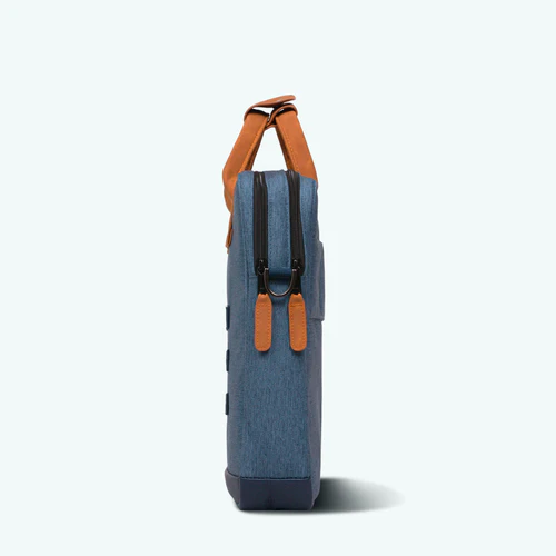 Paris navy blue laptop bag