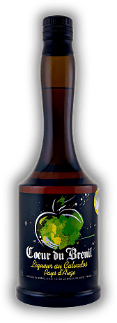 Coeur du Breuil Liqueur au Calvados Coeur du Breuil Liqueur au Calvados Leicht fruchtiger Likör auf der Basis von Calvados. 0,7	 Liter - Vol 24%