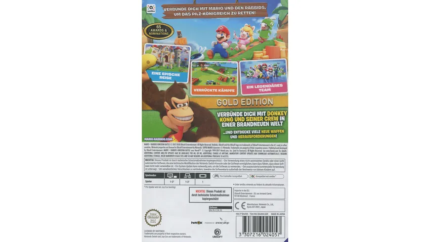 Mario + Rabbids - Kingdom Battle (Gold Edition)