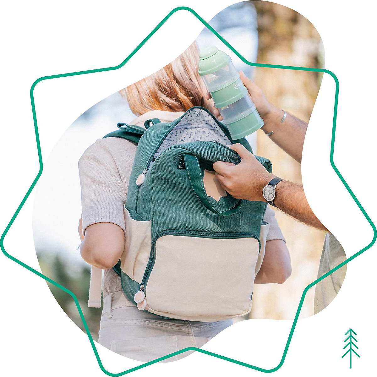 Wickelrucksack Safari