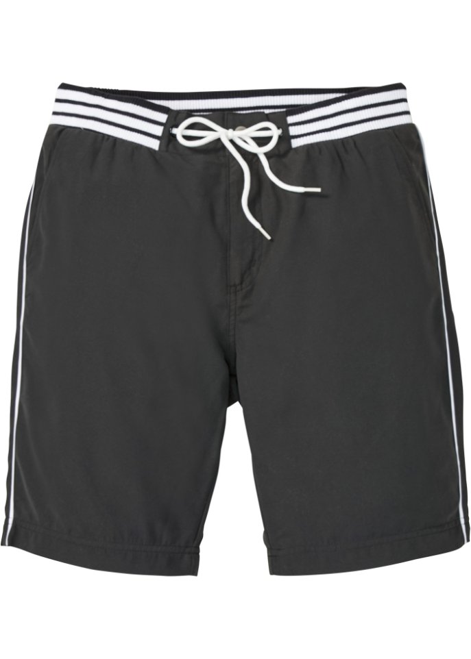 Strand-Bermuda mit Ripp-Bund