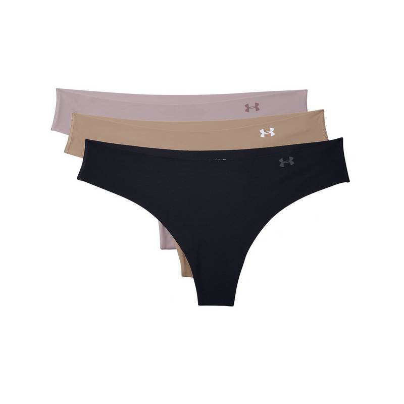 Under Armour Pure Stretch Thong 3-Pack Unterhose Damen