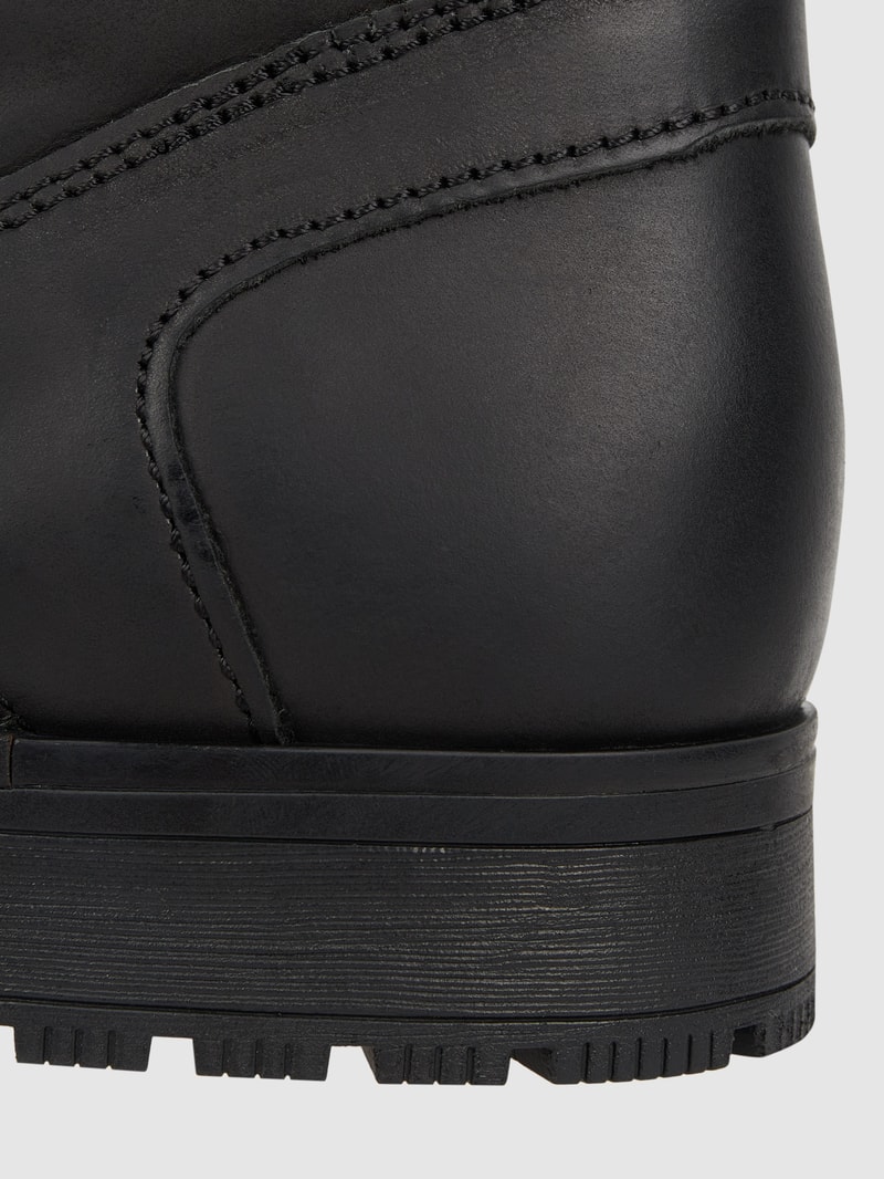 Boots aus Leder Modell 'Worca' in schwarz