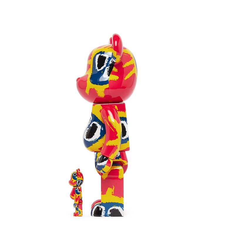 Medicom Bearbrick Primal Scream Screamadelica 100%&400% multicolor