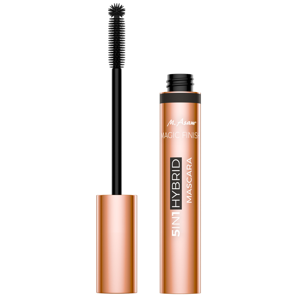 m.asam MAGIC FINISH 5IN1 HYBRID Mascara noir profond Mascara
