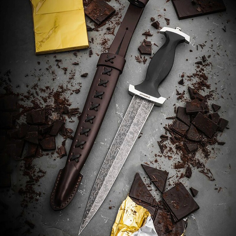 B&ouml;ker Schweizer Dolch Mosaikdamast