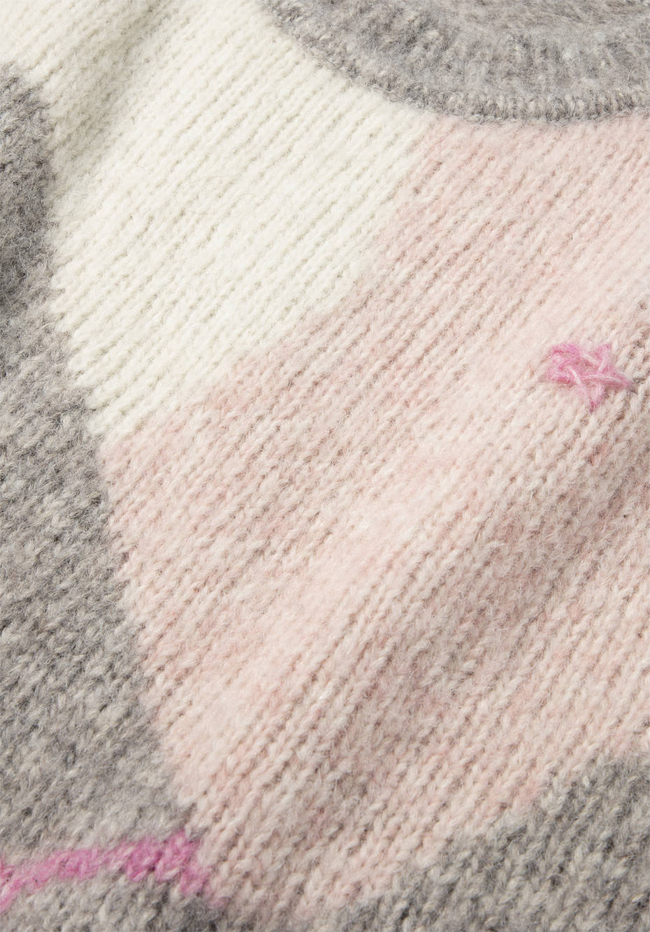 Pullover aus Alpaka mit Bio-Baumwolle