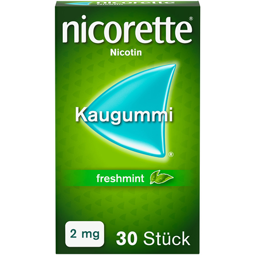 NICORETTE Kaugummi 2 mg freshmint  30 St  Kaugummi