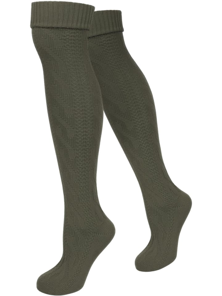 normani Trachten-Kniestrümpfe in Loden günstig kaufen