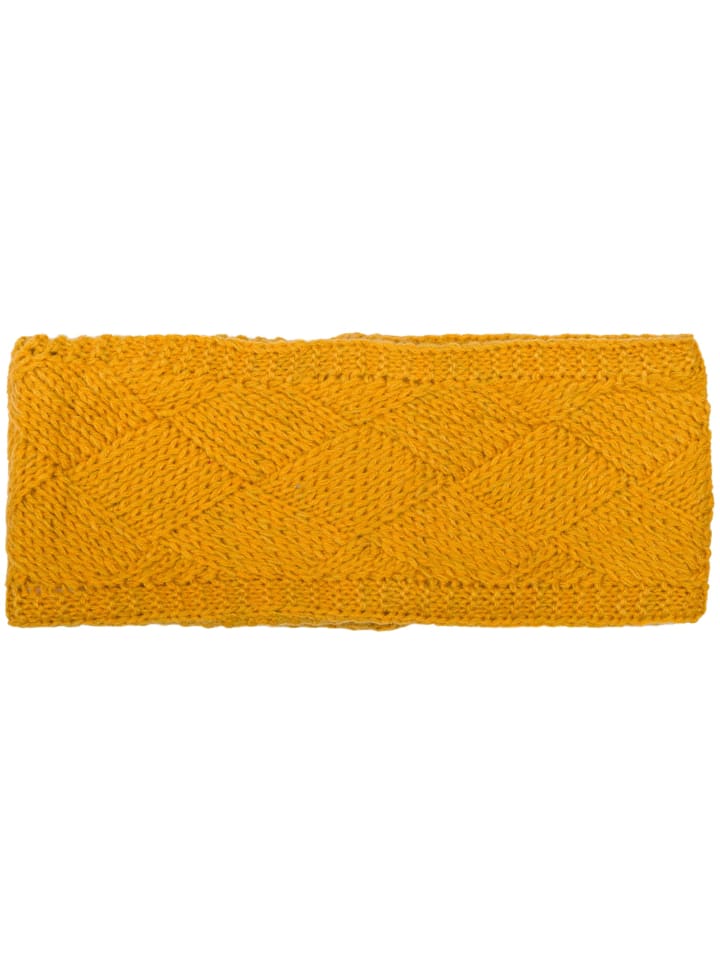 styleBREAKER Strick Stirnband in Curry günstig kaufen onesize
