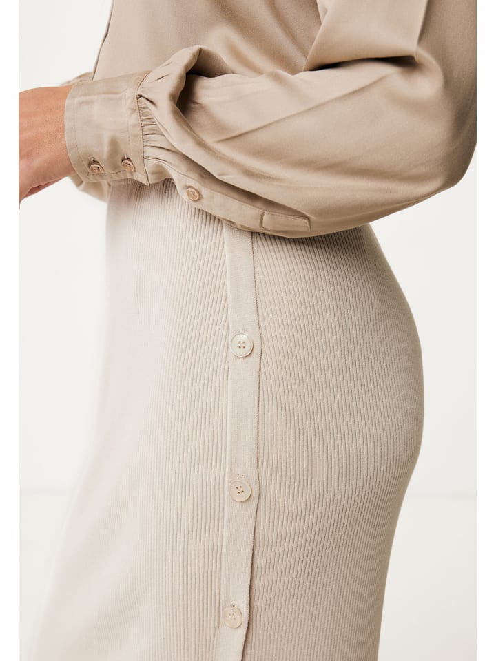 Mexx Strickrock in Beige günstig kaufen