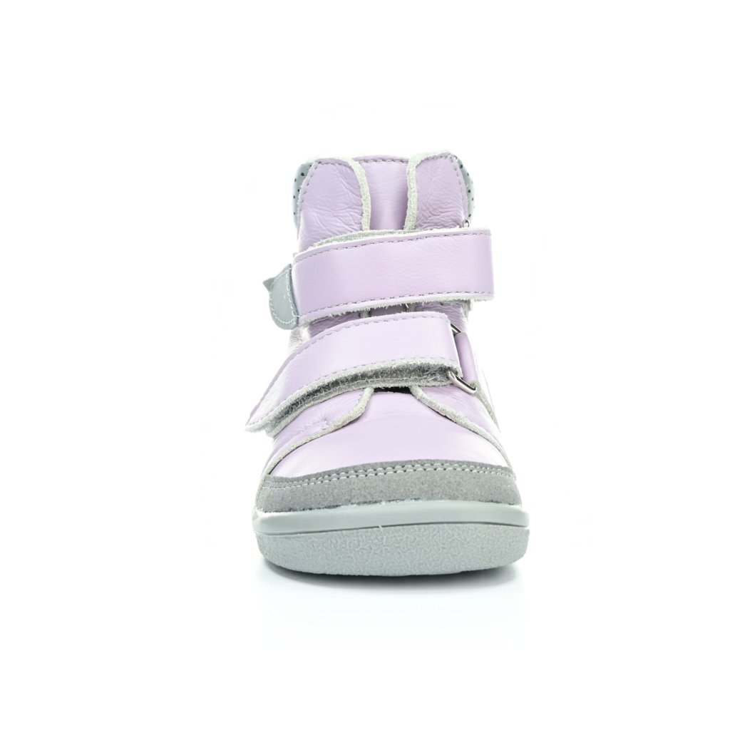 Beda Jasmine (BF 0004/W/SO/MK) lila Winter-Barfußstiefeletten
