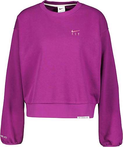 Nike Performance Damen Sweatshirt FLY DRI-FIT Oversized Fit cropped