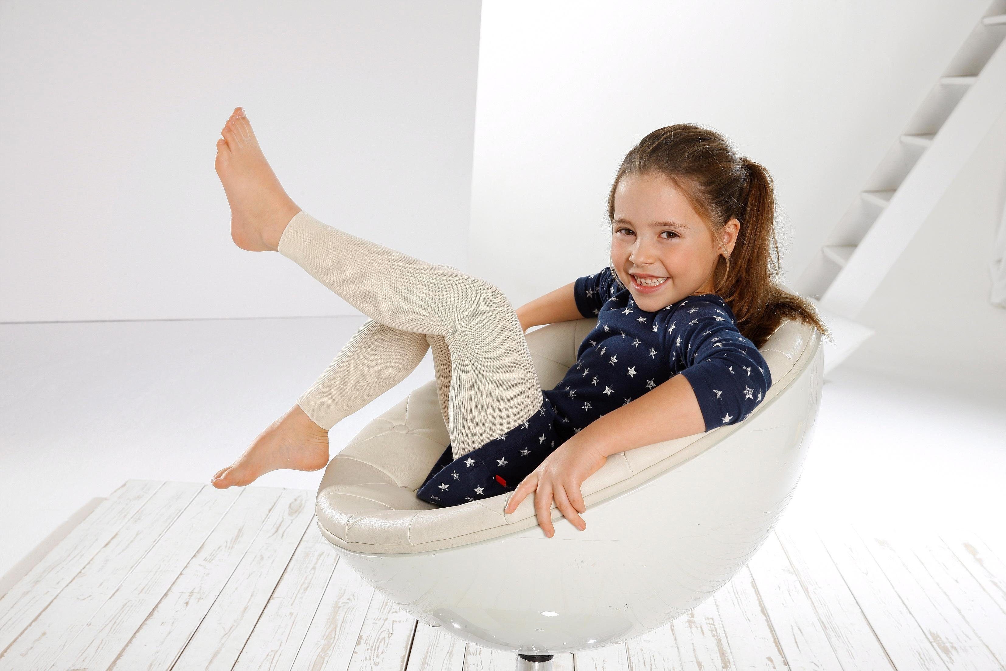 Rogo Strickleggings (Packung, 3-tlg) in Feinrippqualität