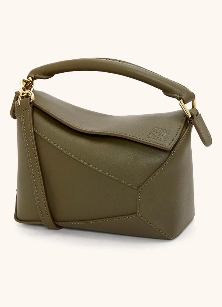 Geantă mini LOEWE Puzzle Edge din piele de vițel