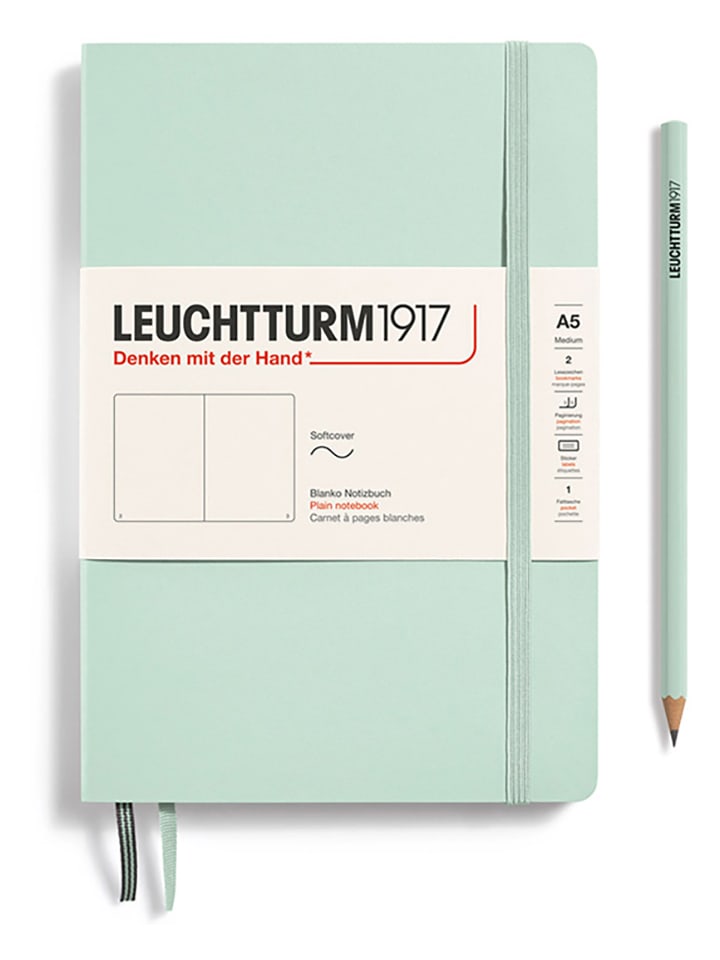 LEUCHTTURM1917 Blanko Notizbuch in Mint - A5 günstig kaufen onesize