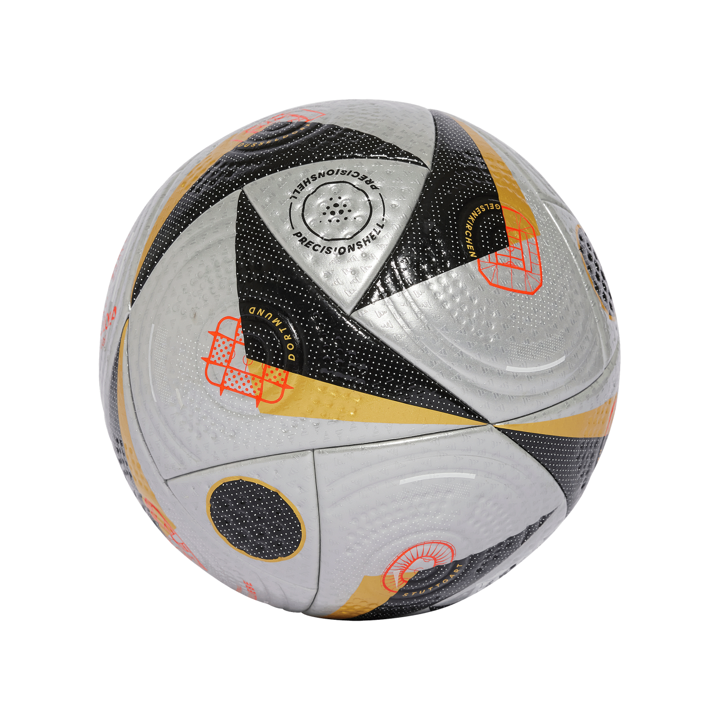 adidas Pro EM 2024 Spielball Silber