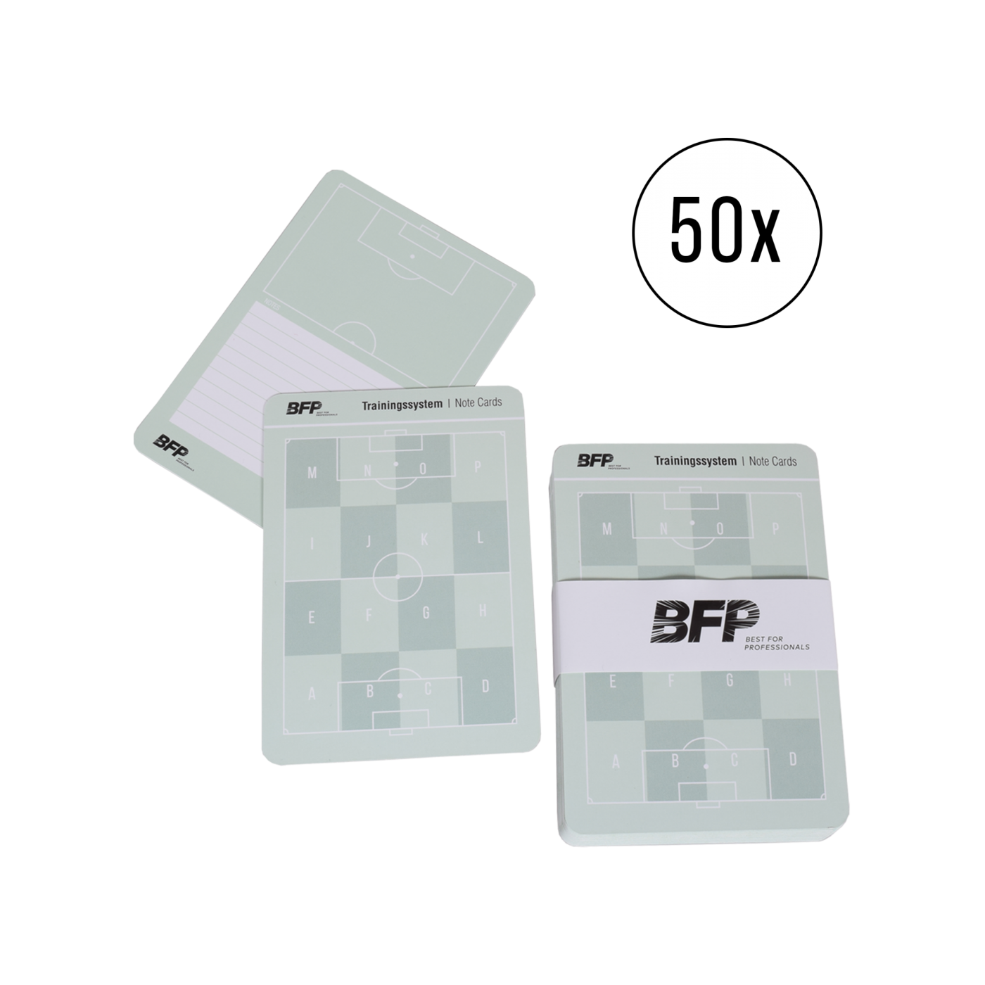 BFP Trainingssystem Note Cards DIN A6 | 50er Set