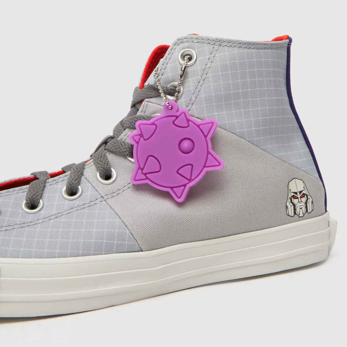 Converse All Star Hi Transformers cipők szürke színben