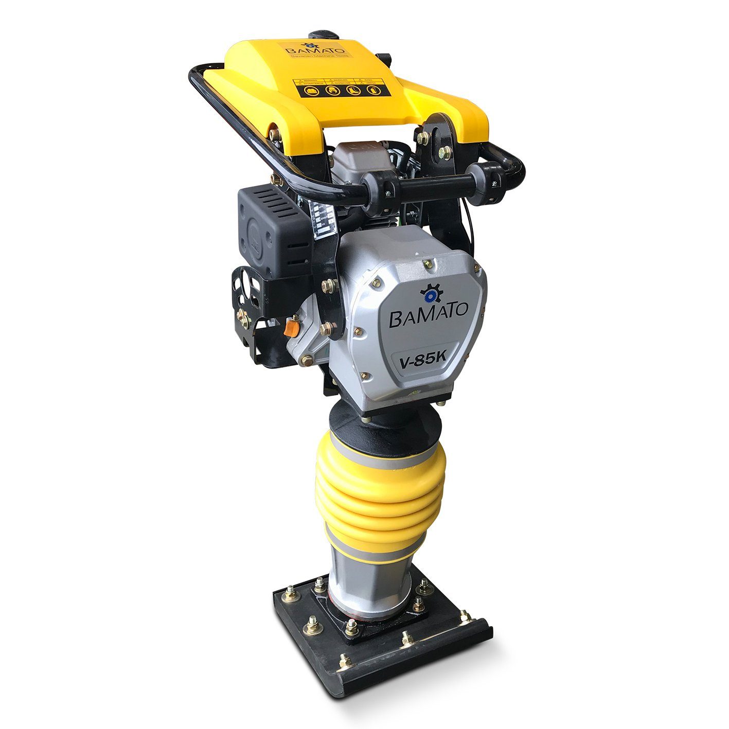 BAMATO Vibrationsstampfer V-85K, 2-tlg., inklusive Fahrwerk