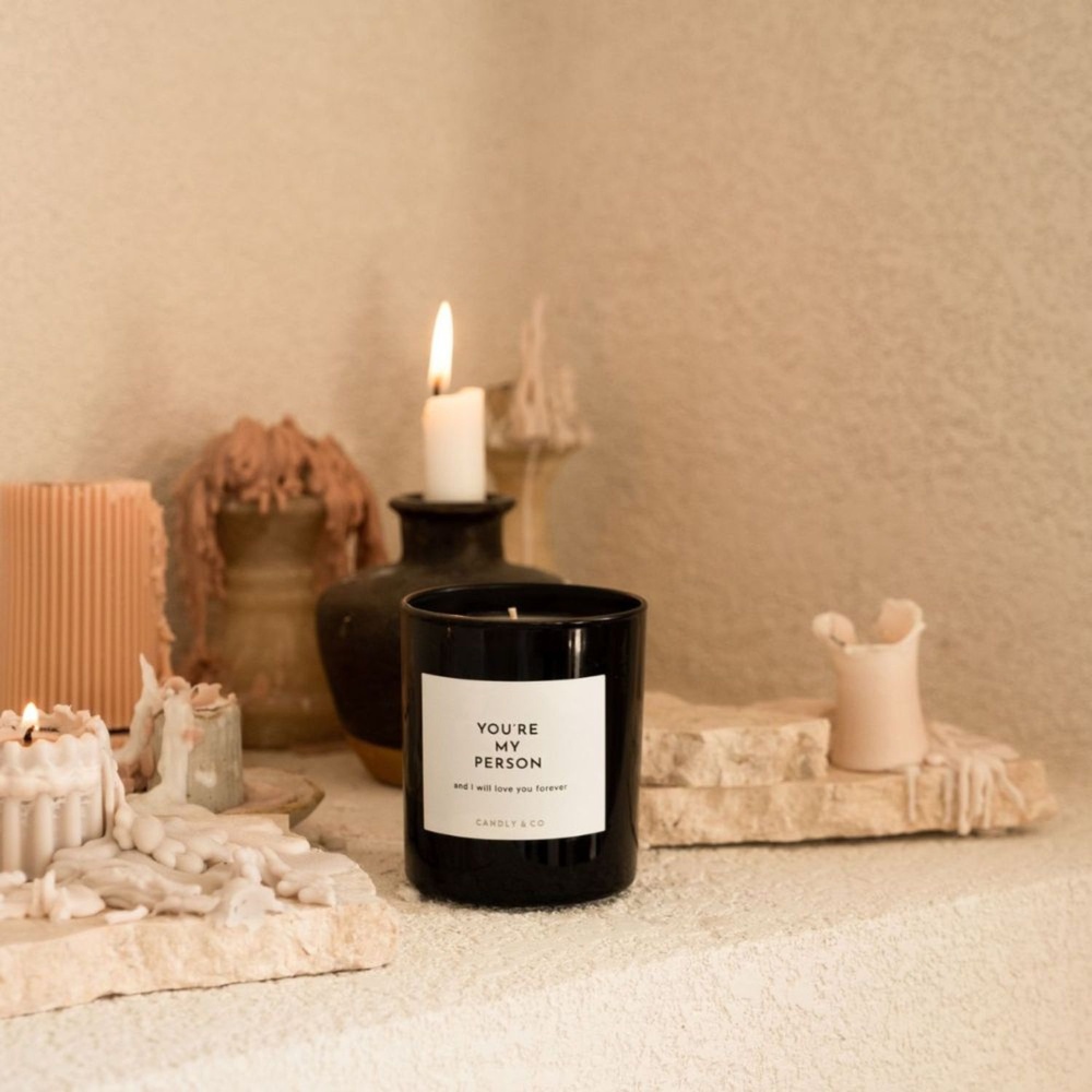 candly&co Bougie No.3 You are my person and I will love you forever. Bougie