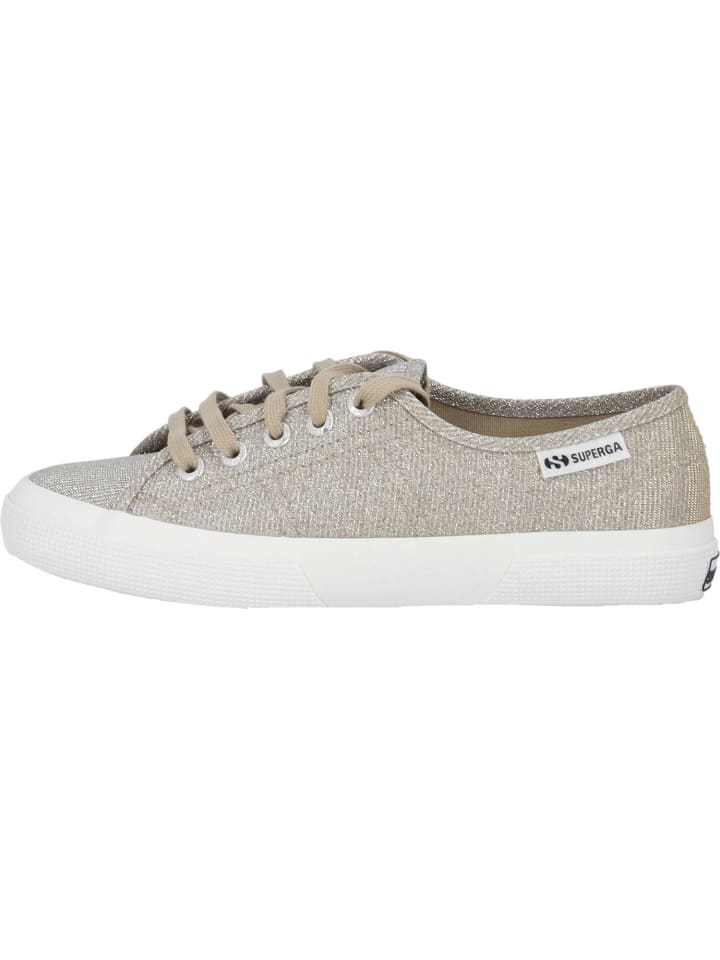 Superga Schnürschuhe in platinum günstig kaufen