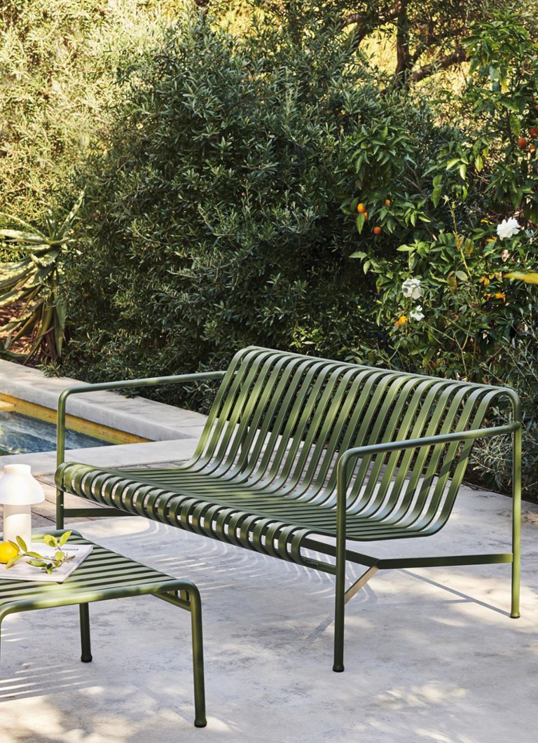Υποπόδιο εξωτερικού χώρου Hay Palissade 65 x 60 x 37 εκ.
