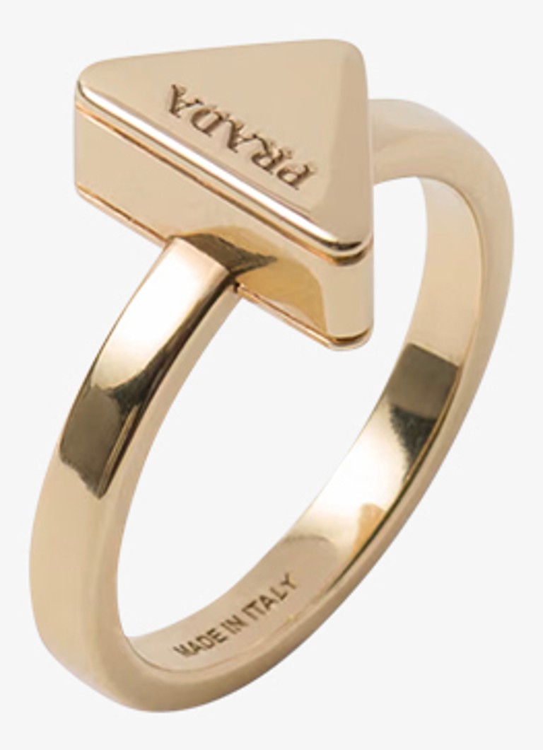Anello Prada con logo