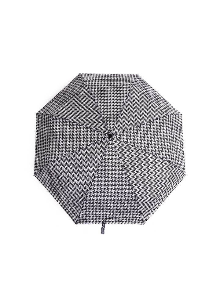 COFI 1453 Kompakter Taschenschirm mit Schutzhülle - leichter PU-Griff in Weiß günstig kaufen onesize
