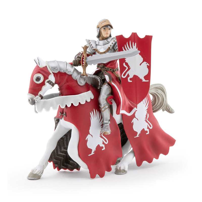 Coffret médiéval 2 chevaliers et 2 chevaux Papo
