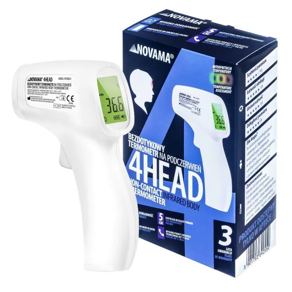 Novama 4HEAD, Berøringsfri pandetermometer