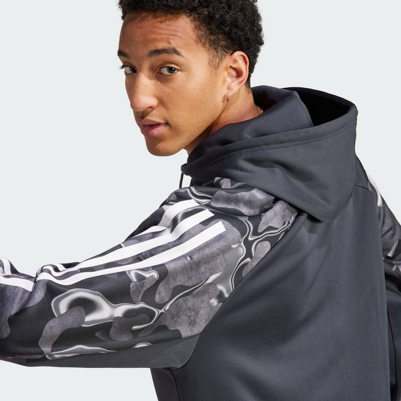 adidas Future Icons Allover Print Hoodie Hoodie Herren
